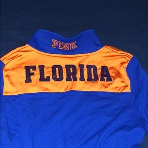 Florida Gators Pink Quarter Zip Sweatshirt